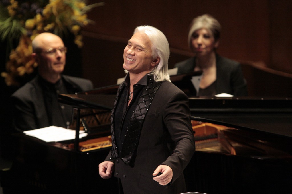 Hvorostovsky and Ivari Ilja in LA. Photo by Robert Millard.