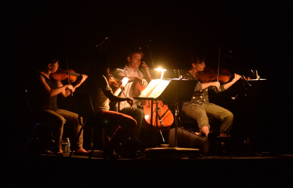 Lyris Quartet (sans the mysterious mist!) Photo by Keith Ian Polokoff