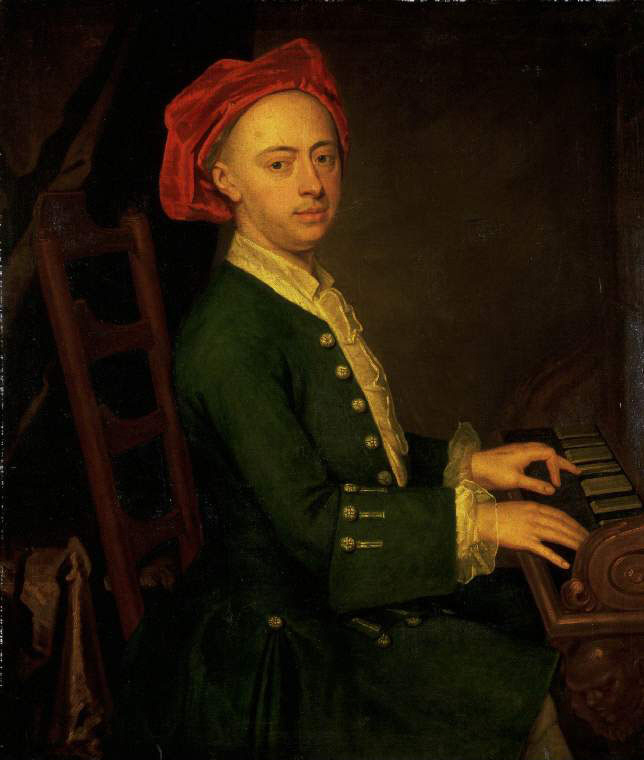 The Chandos portrait of the young Georg Friedrich Händel