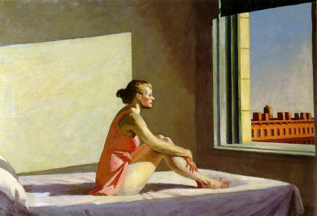 Edward Hopper: Morning Sun. 1952. Columbus Museum of Art, Ohio